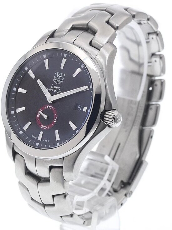 TAG HEUER Link Tiger Woods WJ2110 Small seconds Automatic Men\'s Watch_951071 main image 6